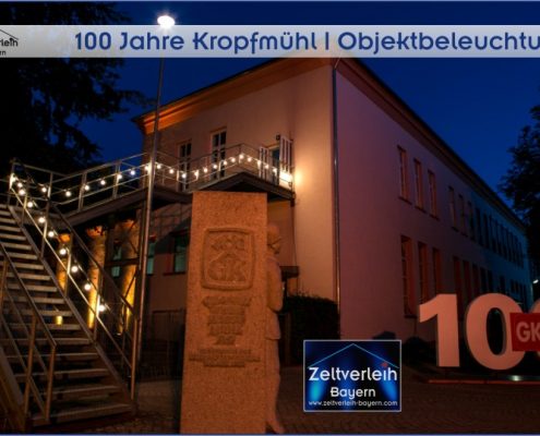 Gala 100 Jahre Kropfmühl Zeltverleih Oberbayern
