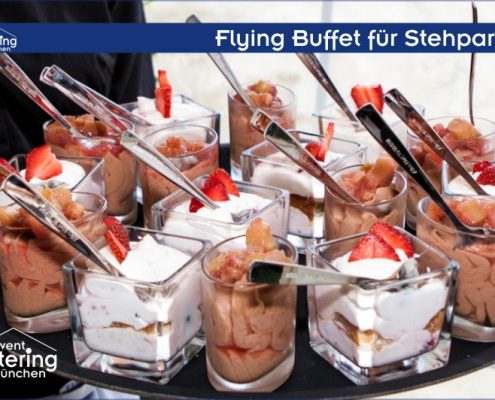 Flying Dessert Buffet von Caterng Oberbayern
